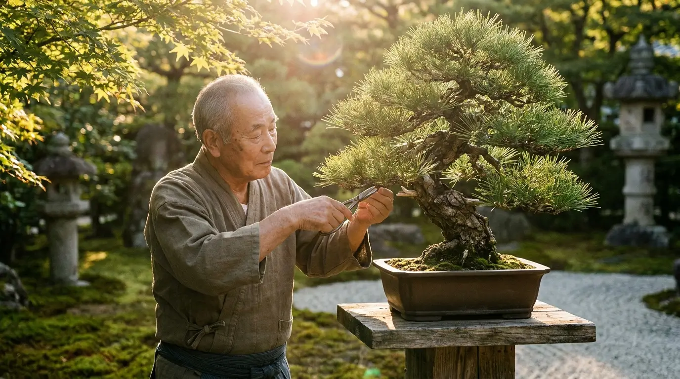 盆栽職人のイメージ
